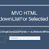 MVC Html.DropdownListFor selected value