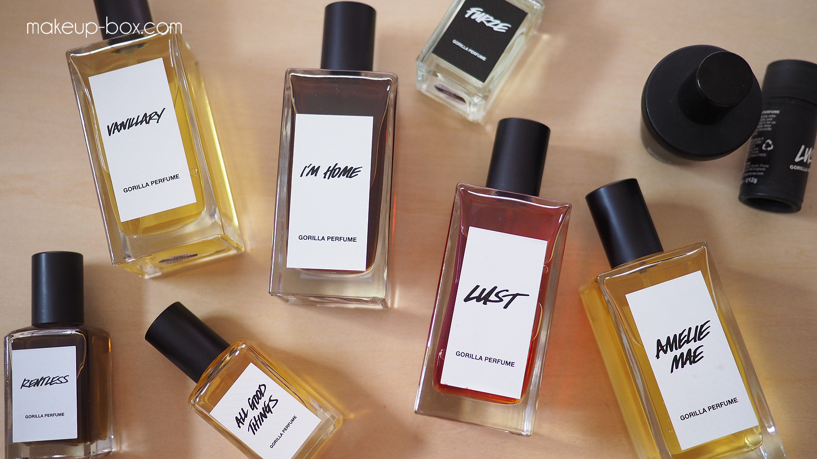 The Makeup Box: LUSH Gorilla Perfumes - My Obsession and Collection