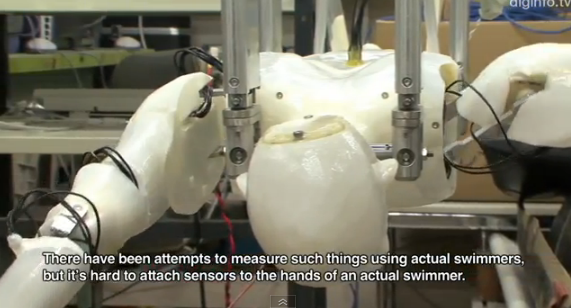 Swumanoid Swimming Android Robot From Tokyo Tech Will Help Athletes Swim Faster