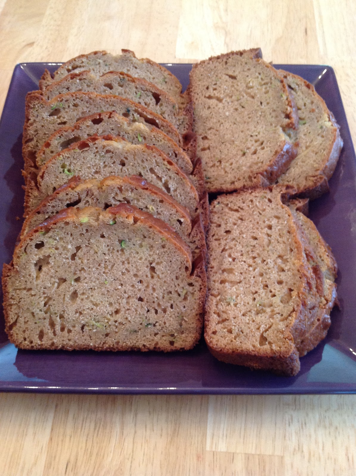 The Purple Cook Chai Zucchini Bread