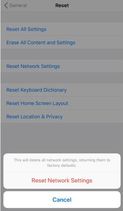 Cara memperbaiki konektivitas Wifi, Bluetooth, dan seluler yang rusak di iOS 11