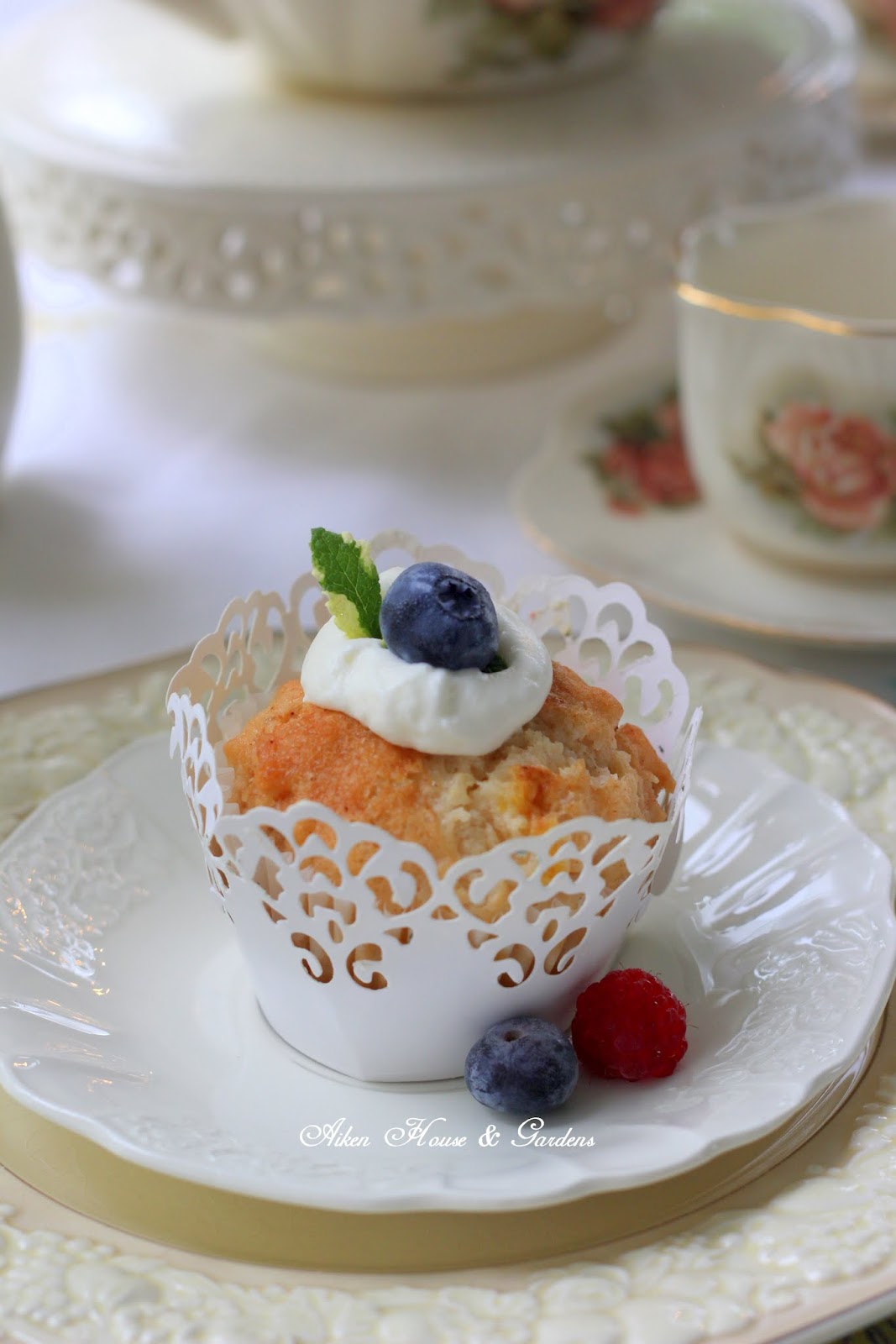 Aiken House & Gardens Peach & Cream Tea