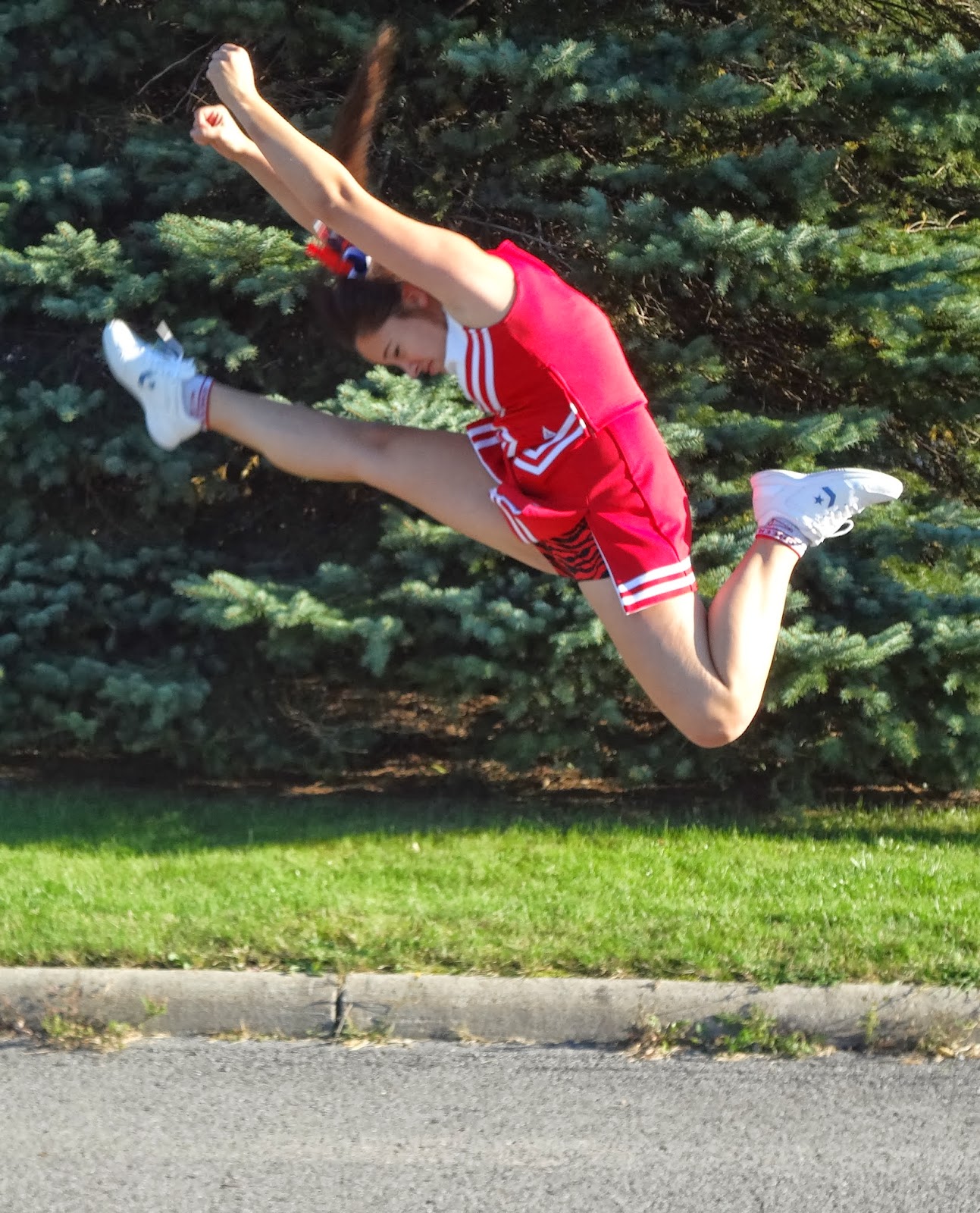 Sammie Girl 3 Cheerleading Photo Shoot