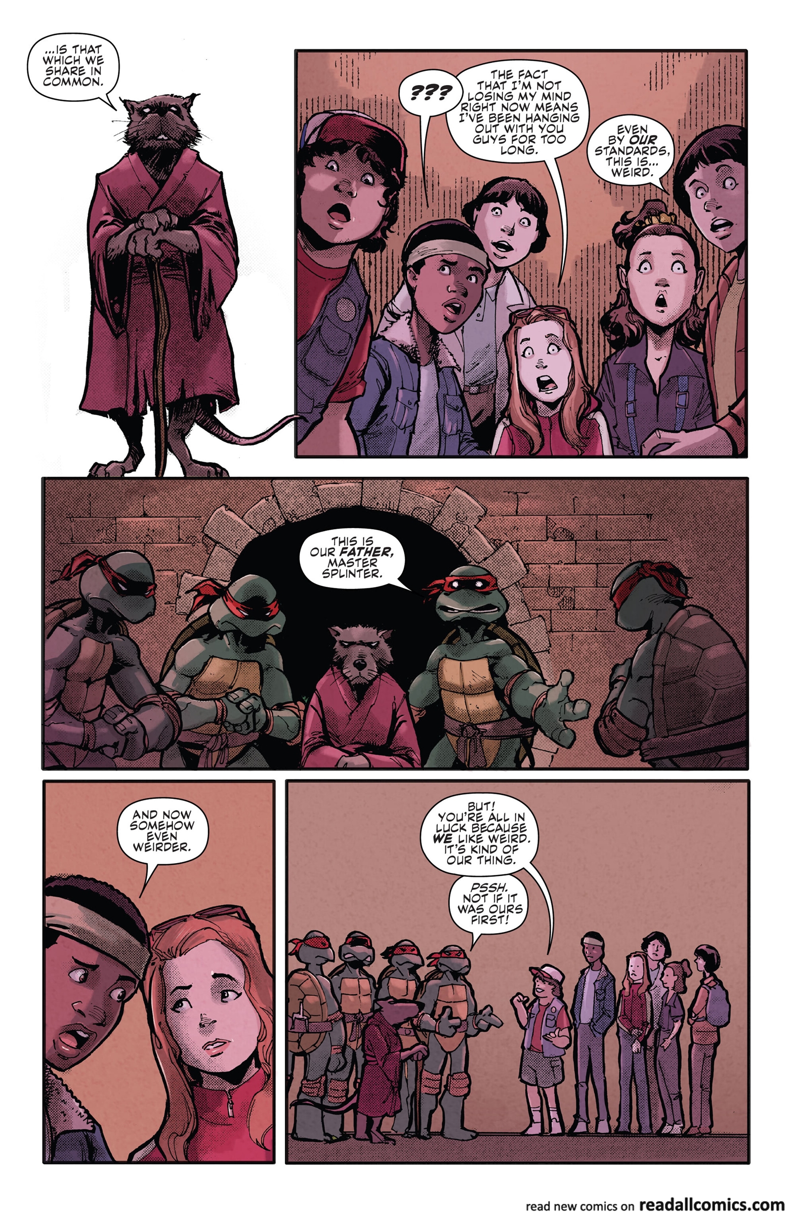 Teenage Mutant Ninja Turtles x Stranger Things chapter 1 page 12