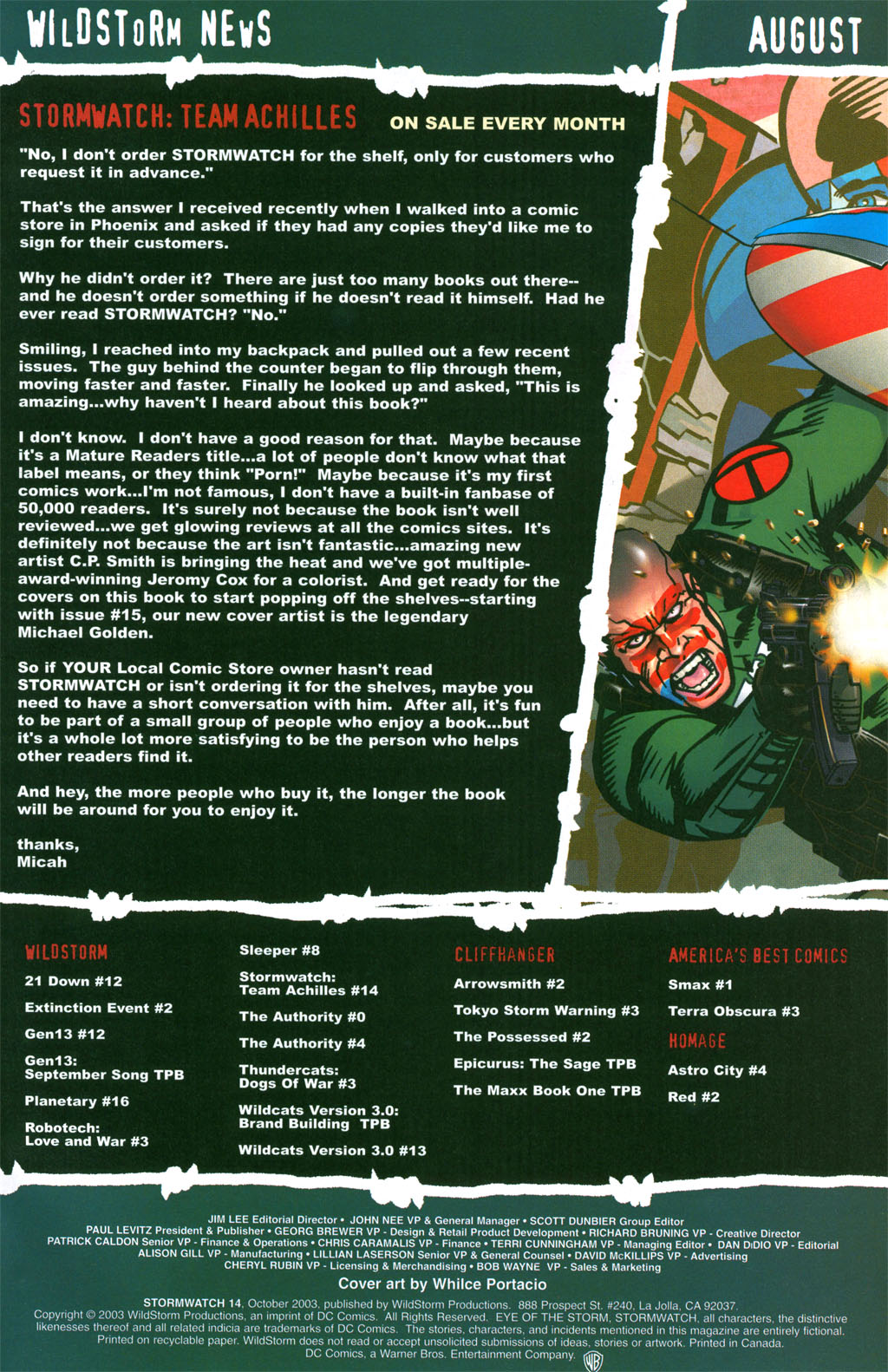 Read online Stormwatch: Team Achilles comic -  Issue #14 - 24