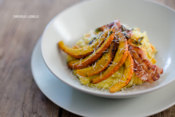 Kürbisrisotto mit Bacon und frittiertem Salbei | Nadine Burck | Bloglovin’
