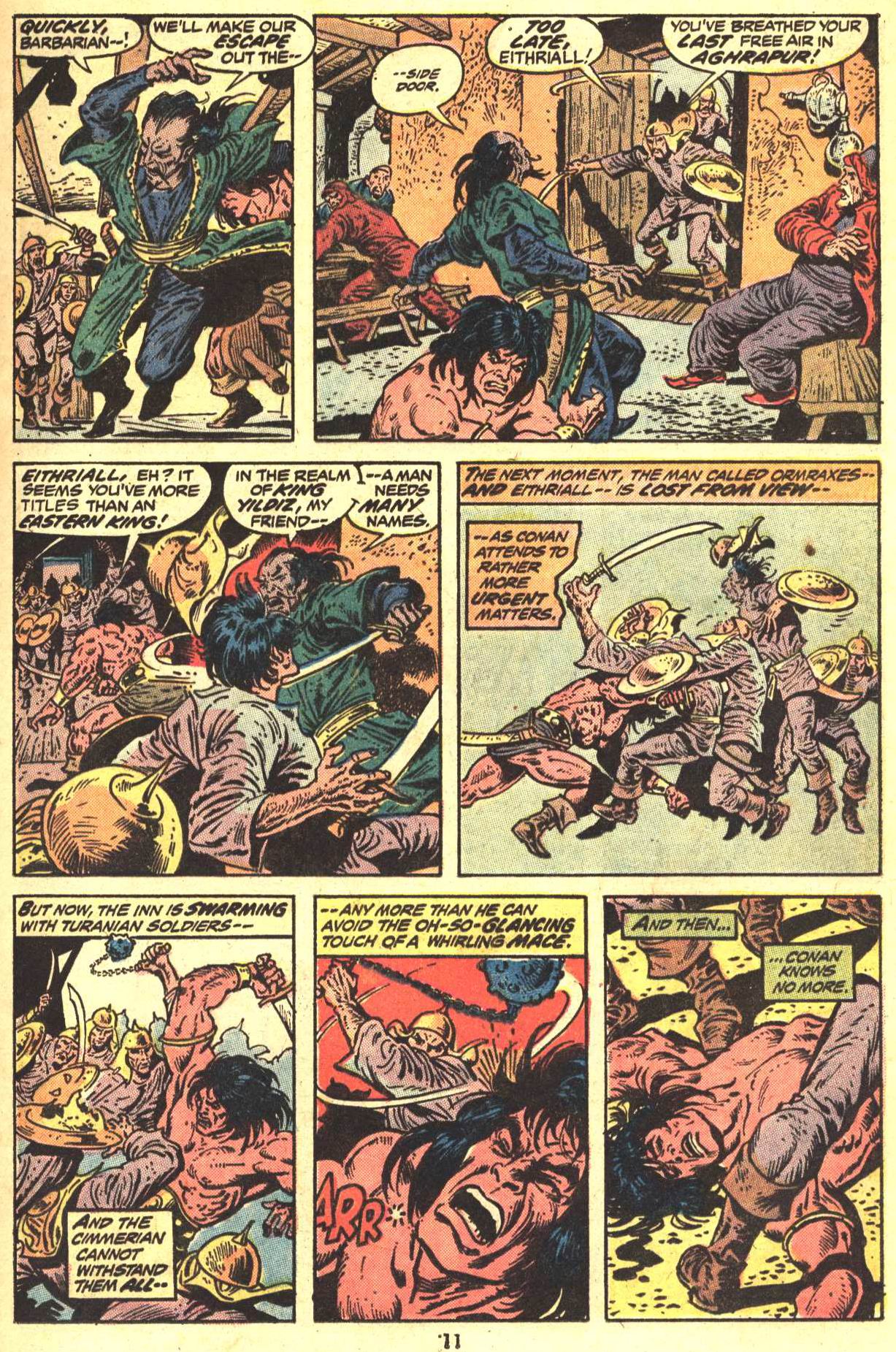 Read online Conan the Barbarian (1970) comic -  Issue #29 - 9