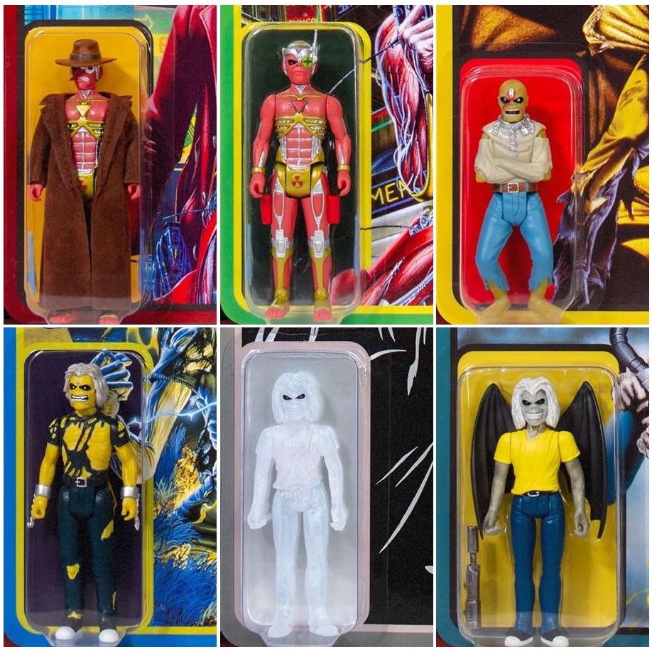 iron maiden reaction figures