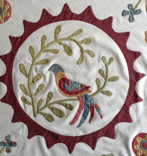 PP Blog Applique Quilt Makes Progress