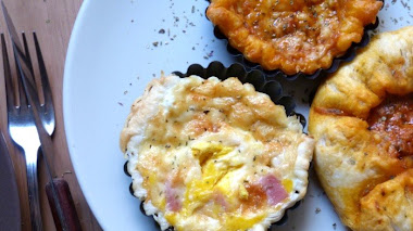 Tartaletas de hojaldre rellenas