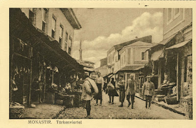Bitola - Turkish neighborhood with shops