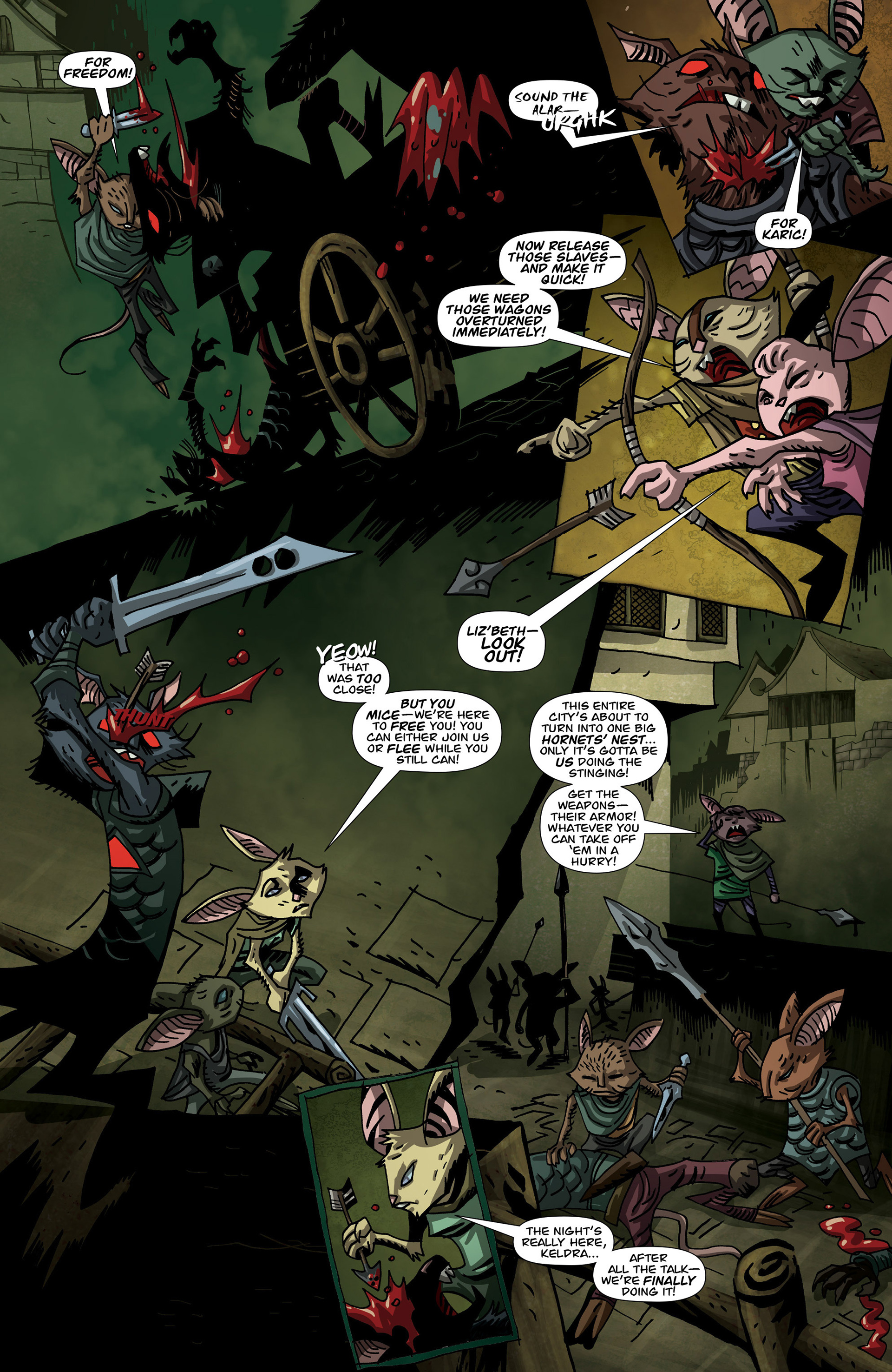 Read online The Mice Templar Volume 4: Legend comic -  Issue #13 - 14