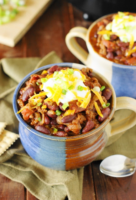15+ Dinner Recipes with Ground Beef - Hearty Chili Image