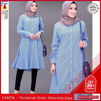 Jual RRJ018A249 Atasan Muslim Wanita Tunik Vanesha Sk BMGShop