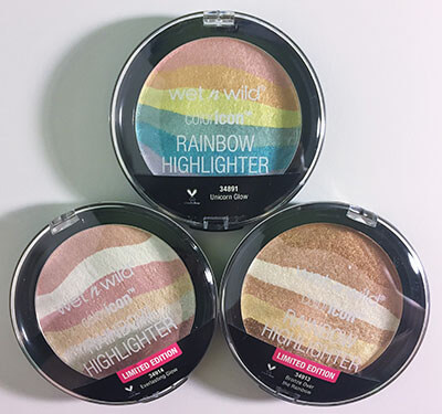 wet n wild coloricon Rainbow Highlighters wet n wild coloricon Rainbow Highlighters