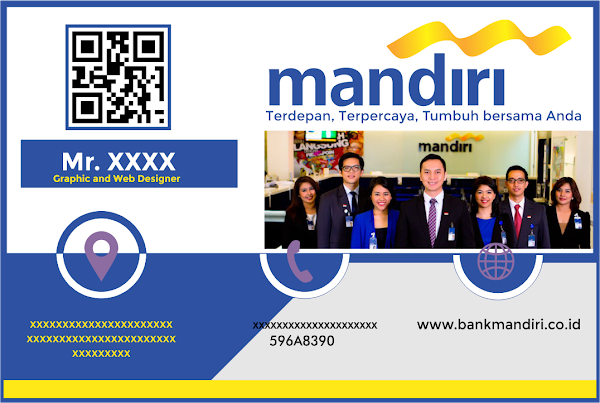 DESAIN KARTU NAMA GRATISAN BANK MANDIRI DESAIN KARTU NAMA GRATISAN BANK MANDIRI