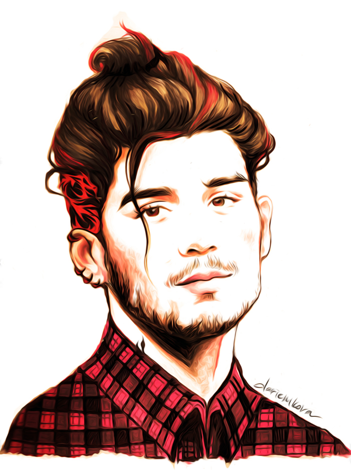 Faisal Designs Oil Paint Pictures "Zayn Malik"