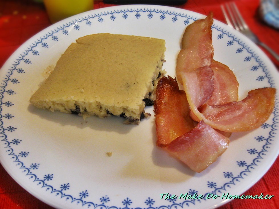 The "Make Do" Homemaker When Life Gives You Lemons... Baked Pancakes