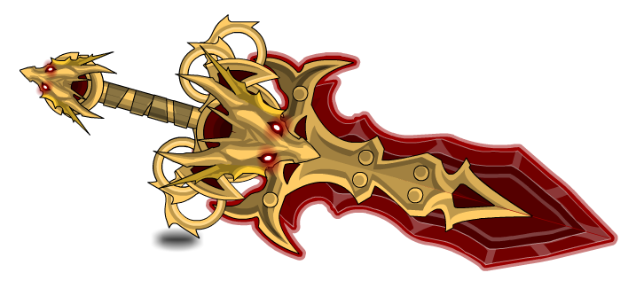 Ebony DragonBlade of Nulgath - AQW