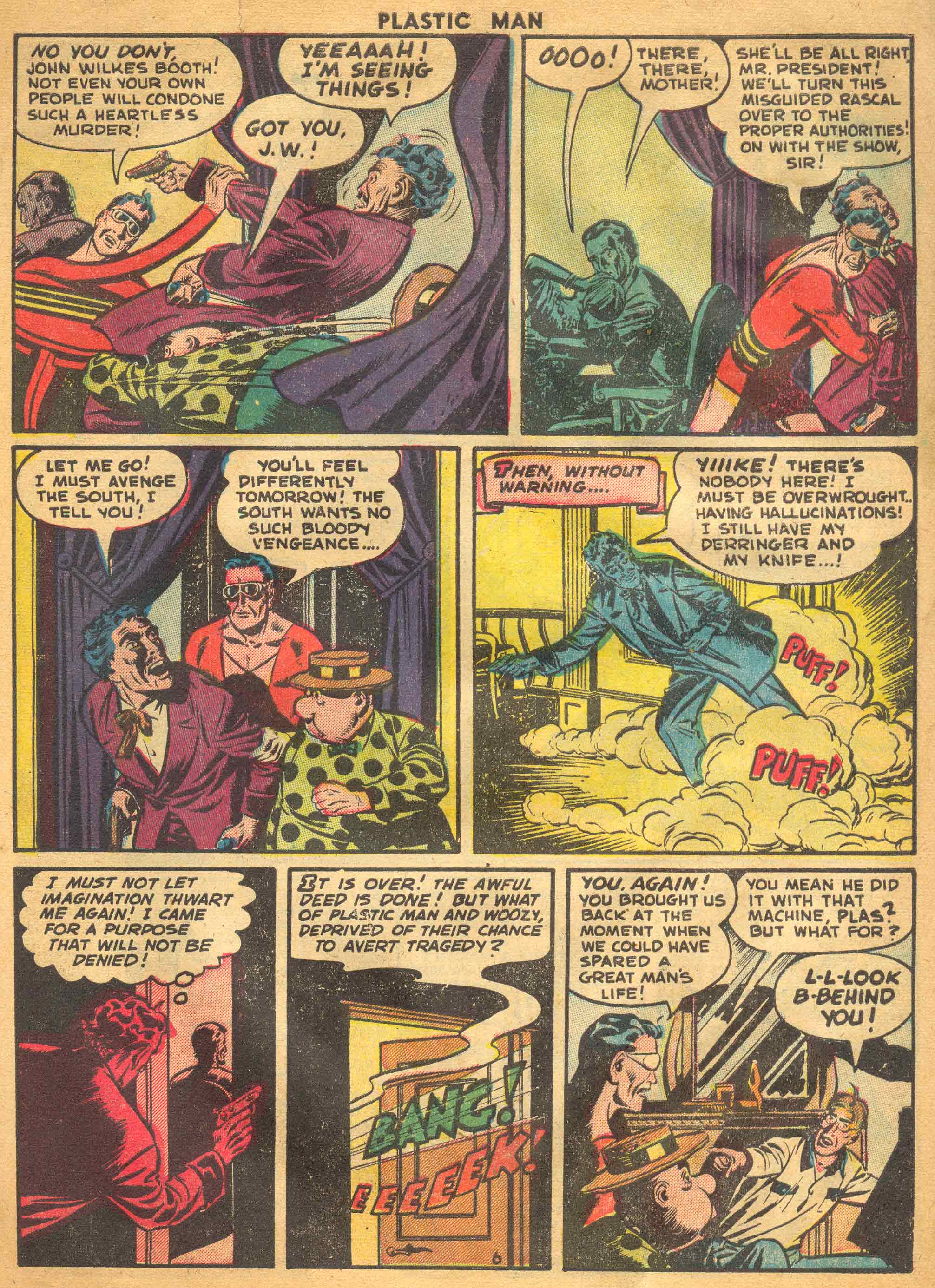 Read online Plastic Man (1943) comic -  Issue #40 - 31