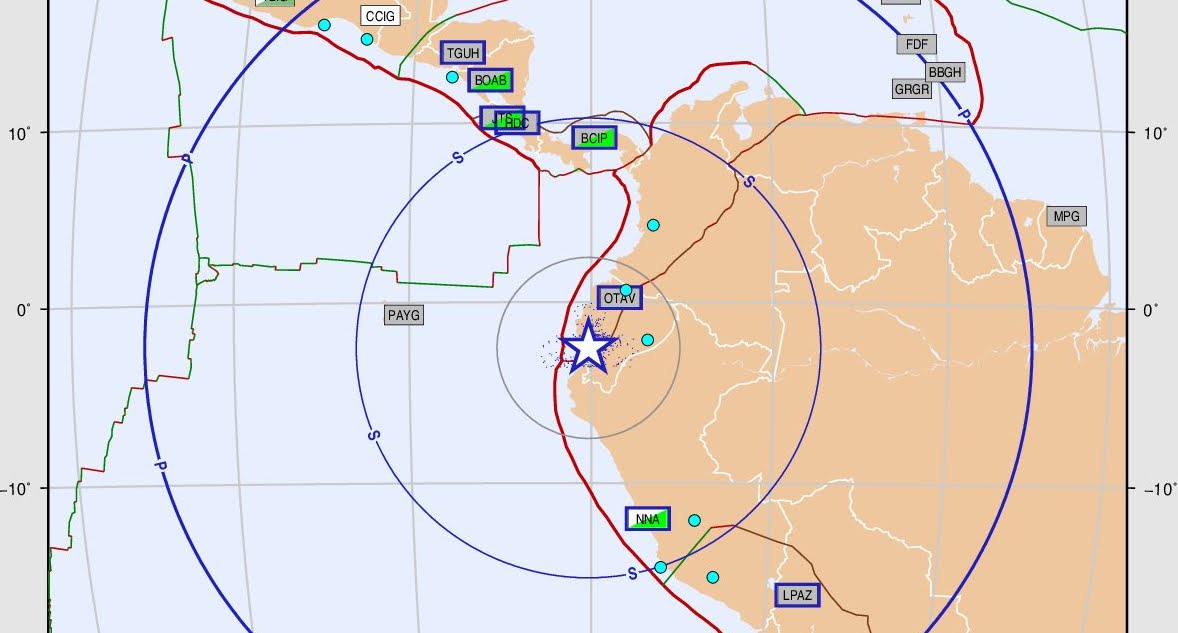 Violento Terremoto Oggi Ecuador: Sisma M7,5 epicentro 115km ESE di Palora al confine con Perù.