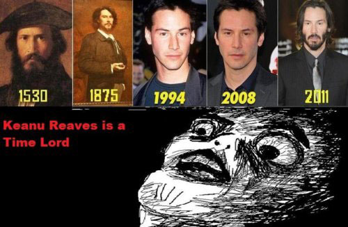 Keanu Reaves Is A Time Lord