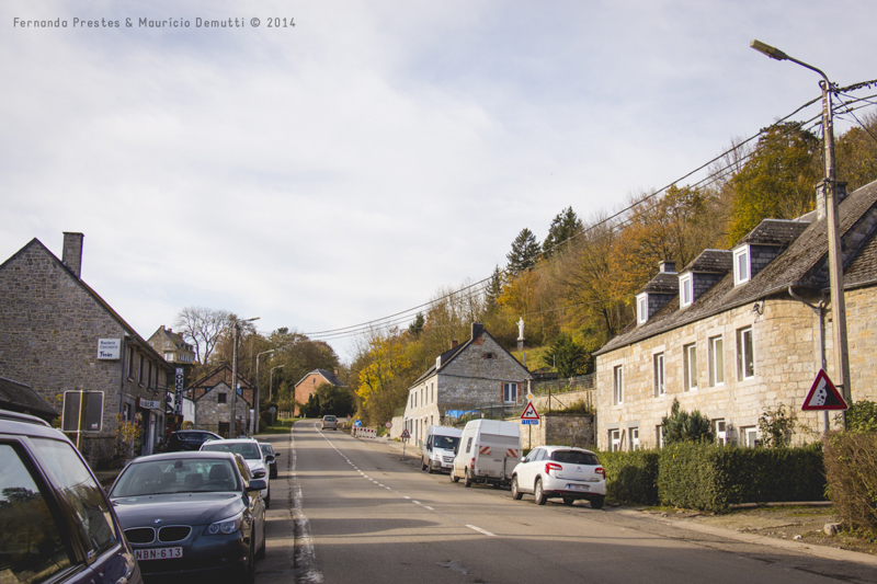rua em Celles, bélgica rua em Celles, bélgica