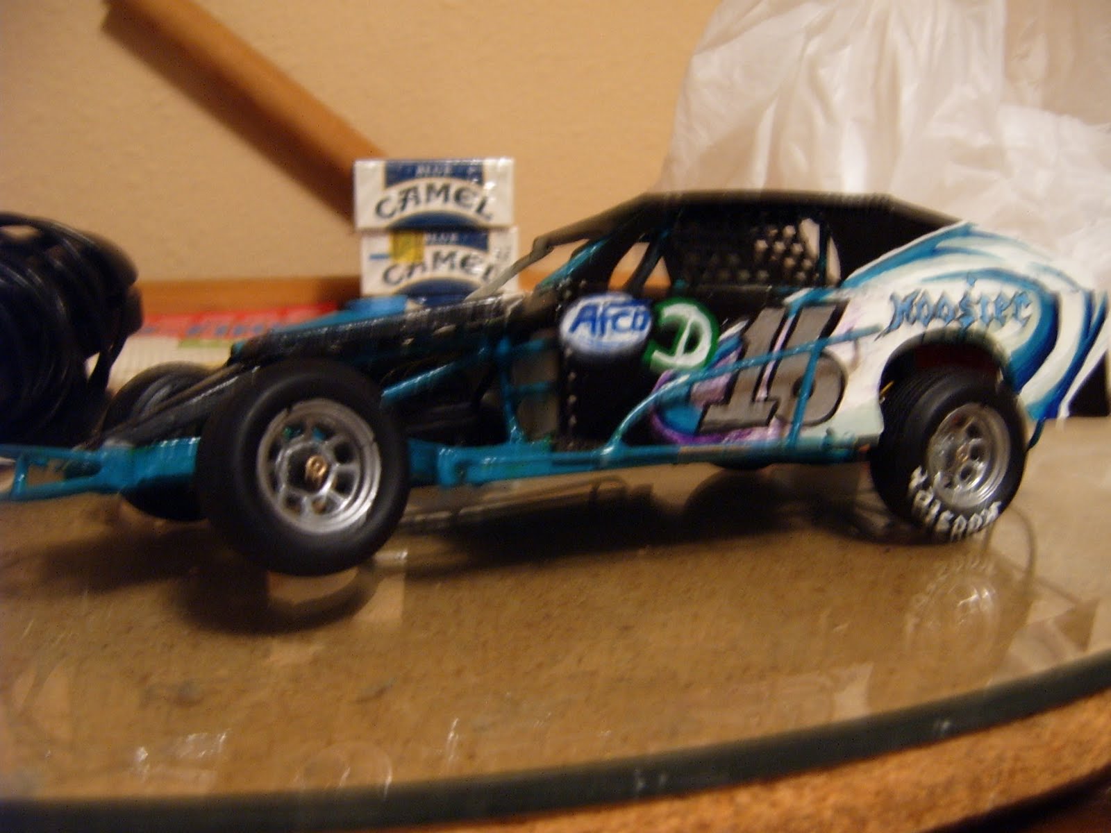 Building 124 dirt track models Making brass 124 modified from scrach