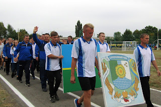 Команда спортсменів із Білокуракинського району Луганської області