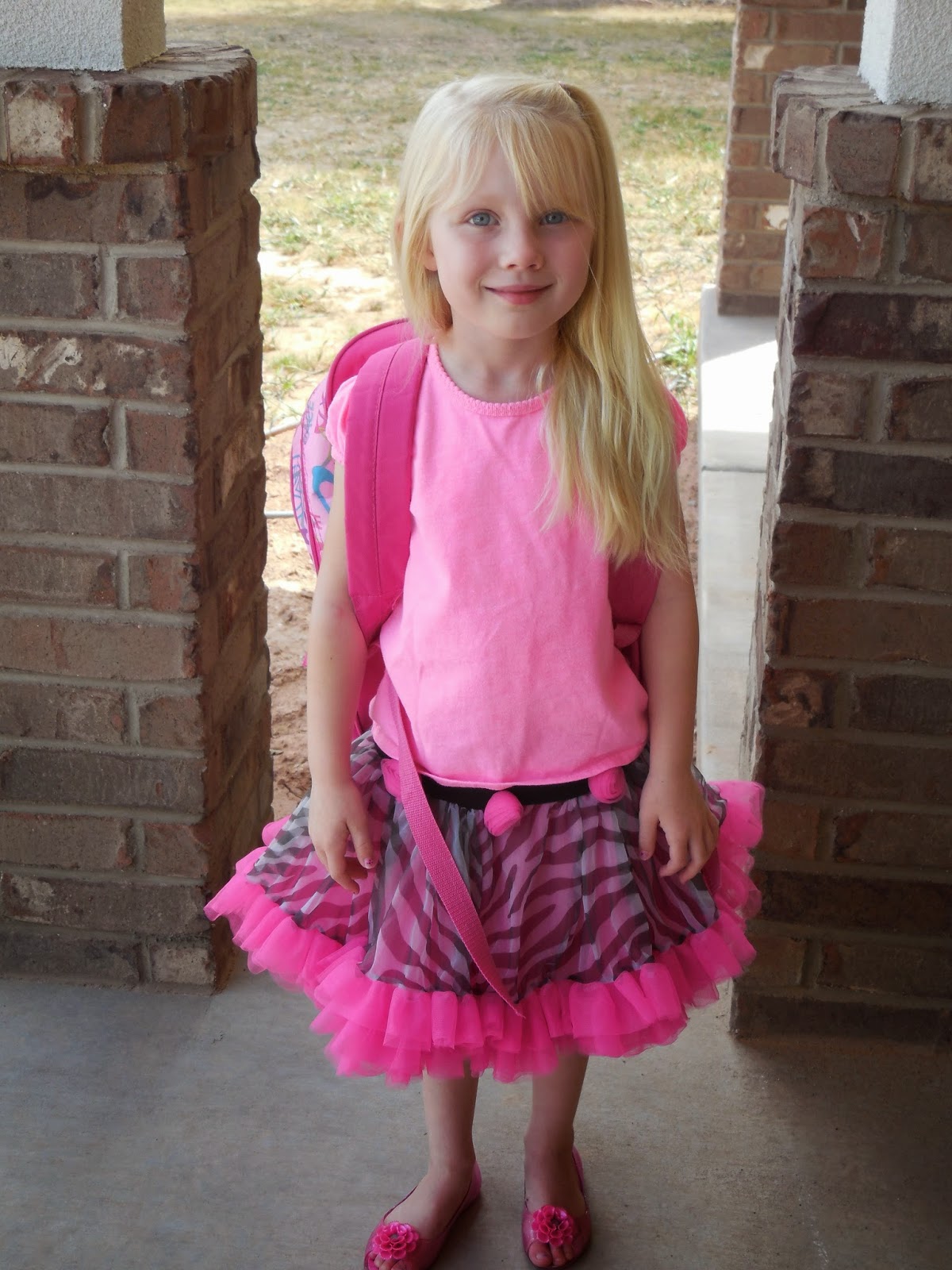 The Palmer People: Pyper's First Day of Kindergarten