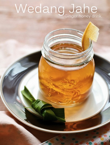 indonesian ginger tea recipe with pandan and honey