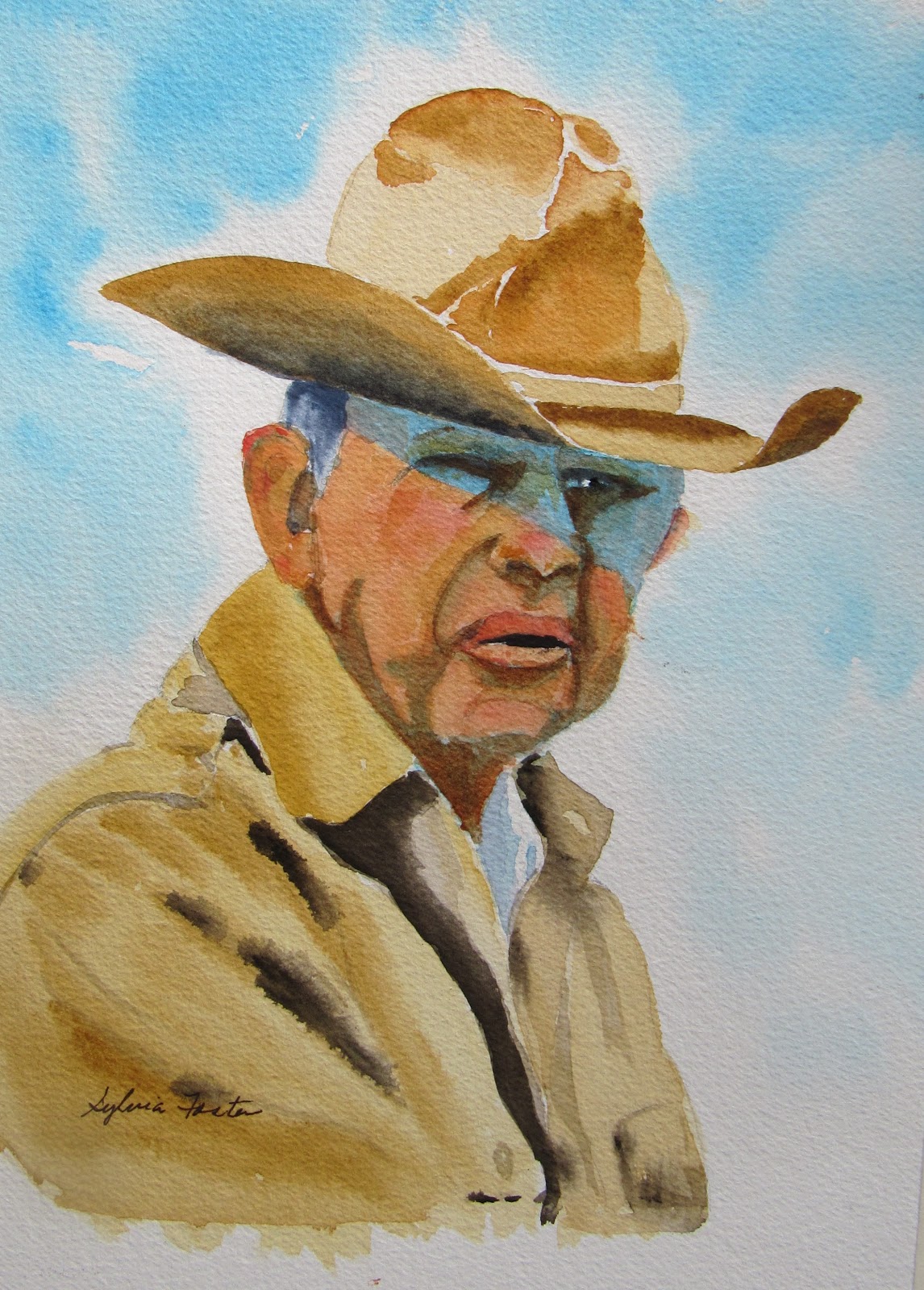 Sylvia Paints Watercolors: Adams Ranch paintings