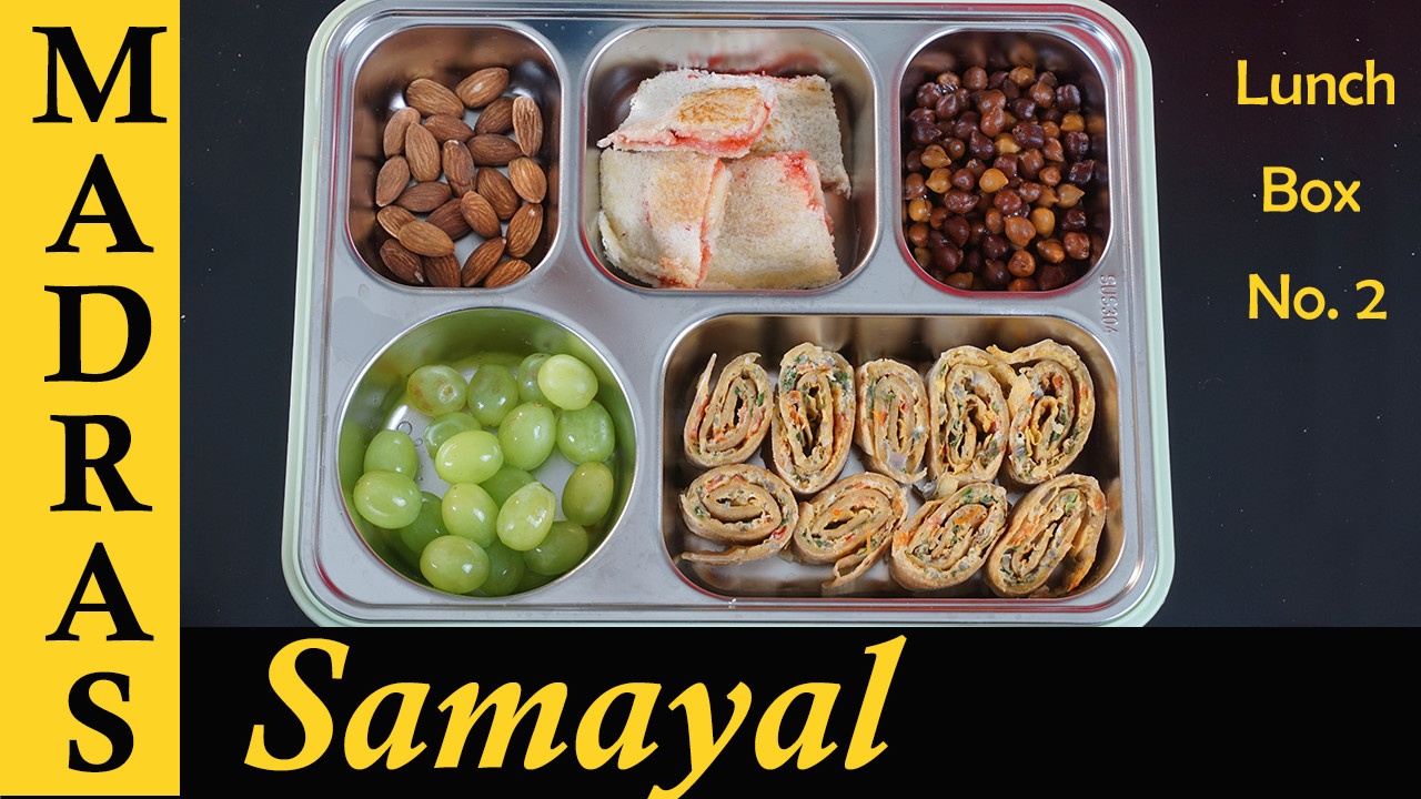 Lunch Box 2 / Egg Chapathi,Banana pockets Steffi's Recipes