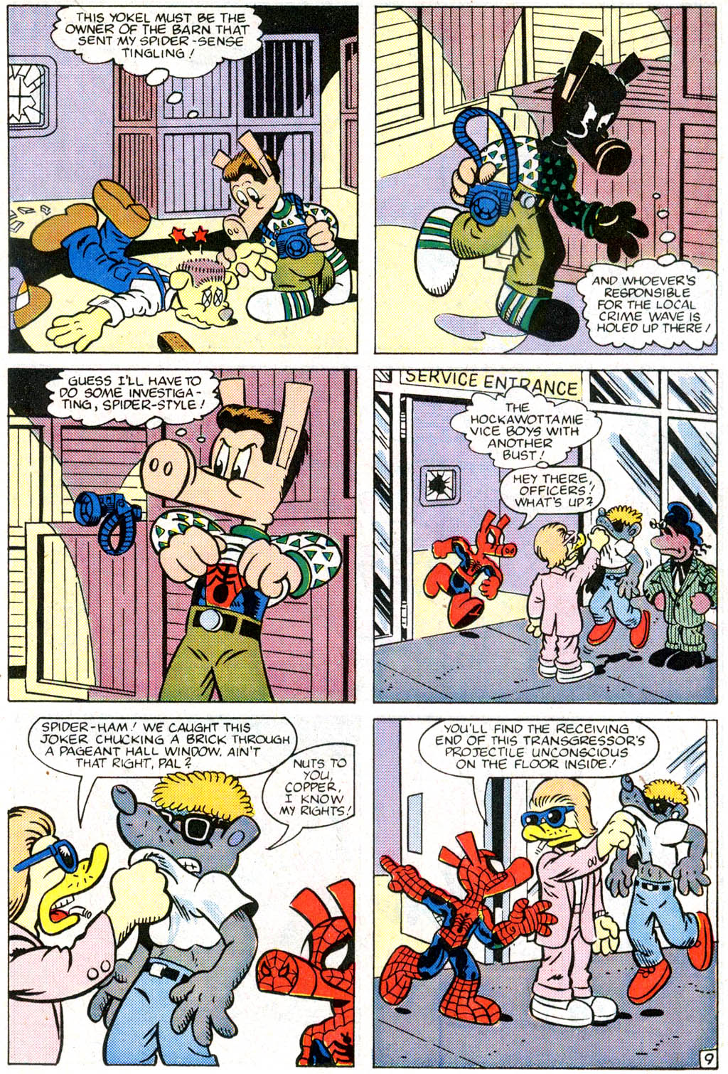Read online Peter Porker, The Spectacular Spider-Ham comic -  Issue #12 - 10