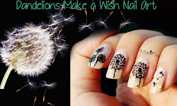 Dr Poison Ivy s Beauty Blog: Dandelions Make a Wish Nail Art