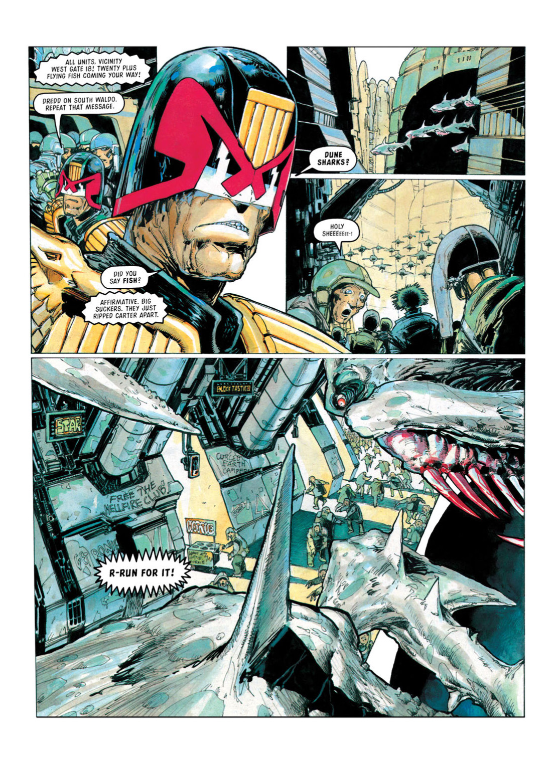 Read online Judge Dredd: The Complete Case Files comic -  Issue # TPB 25 - 201