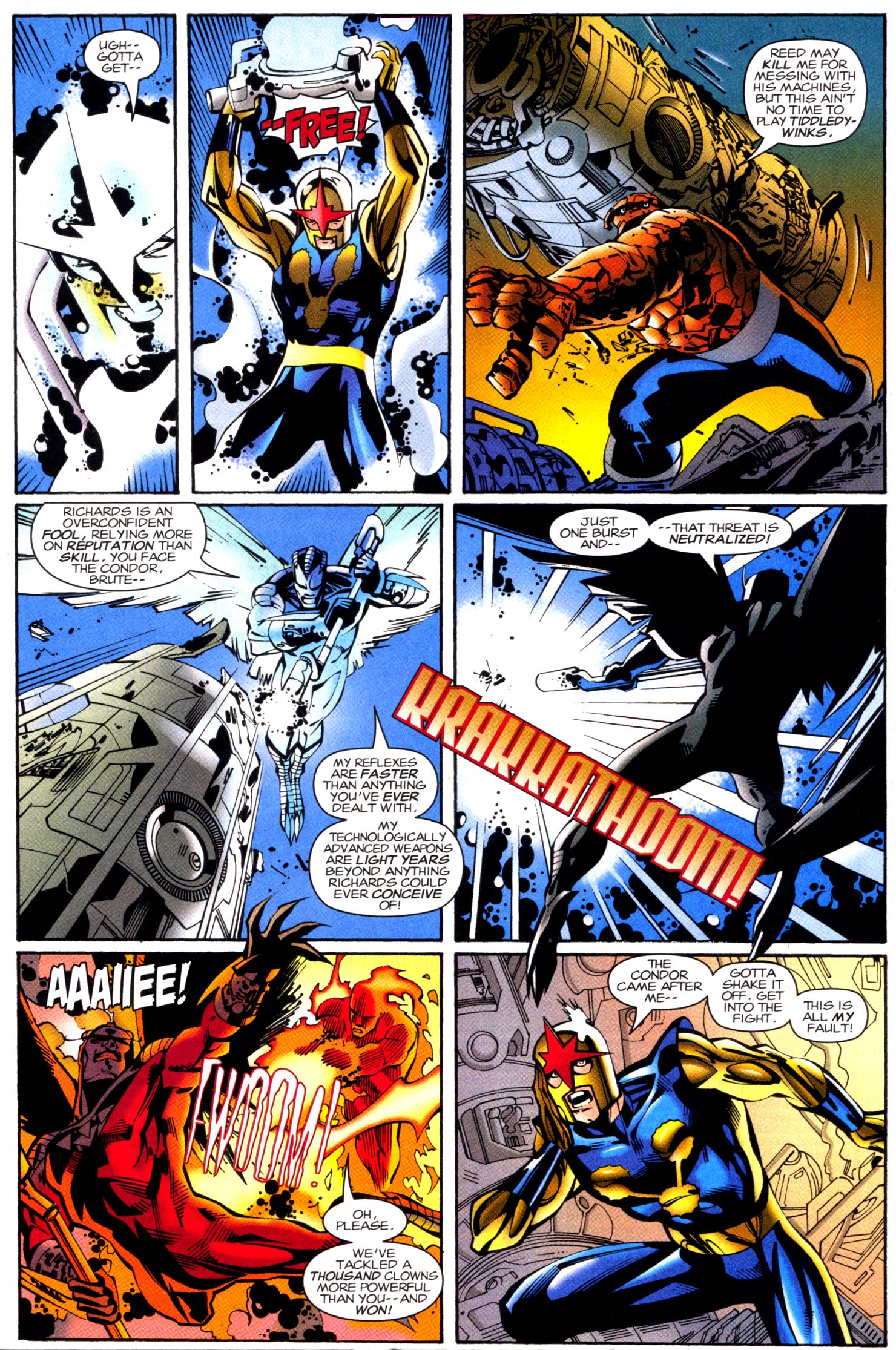 Read online Nova (1999) comic -  Issue #4 - 17