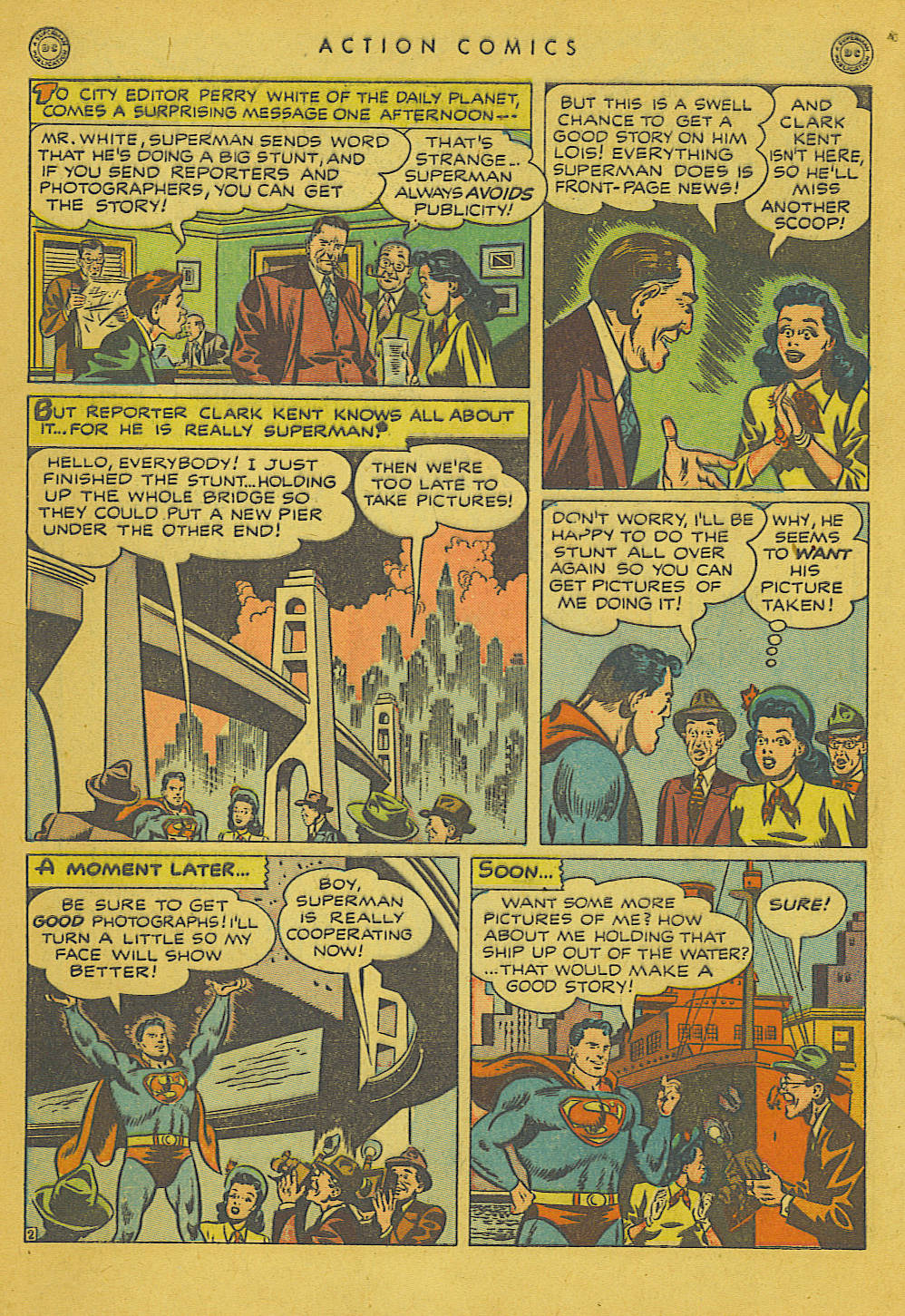 Action Comics (1938) 136 Page 2