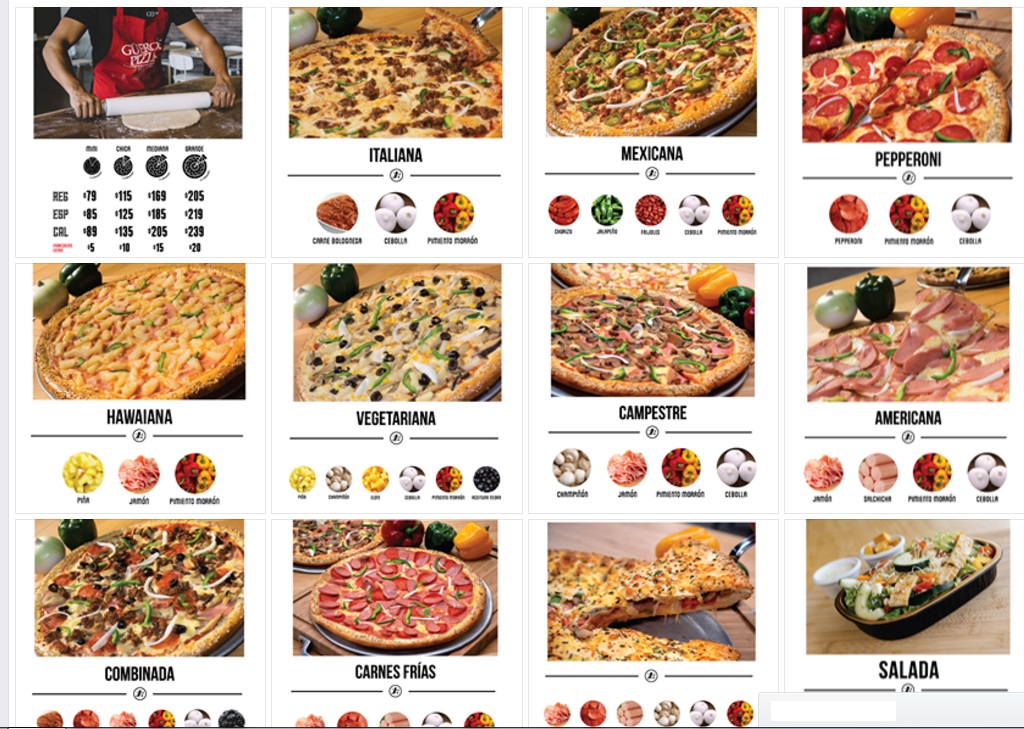 Guero´s Pizza Querétaro. Brújula del Vago