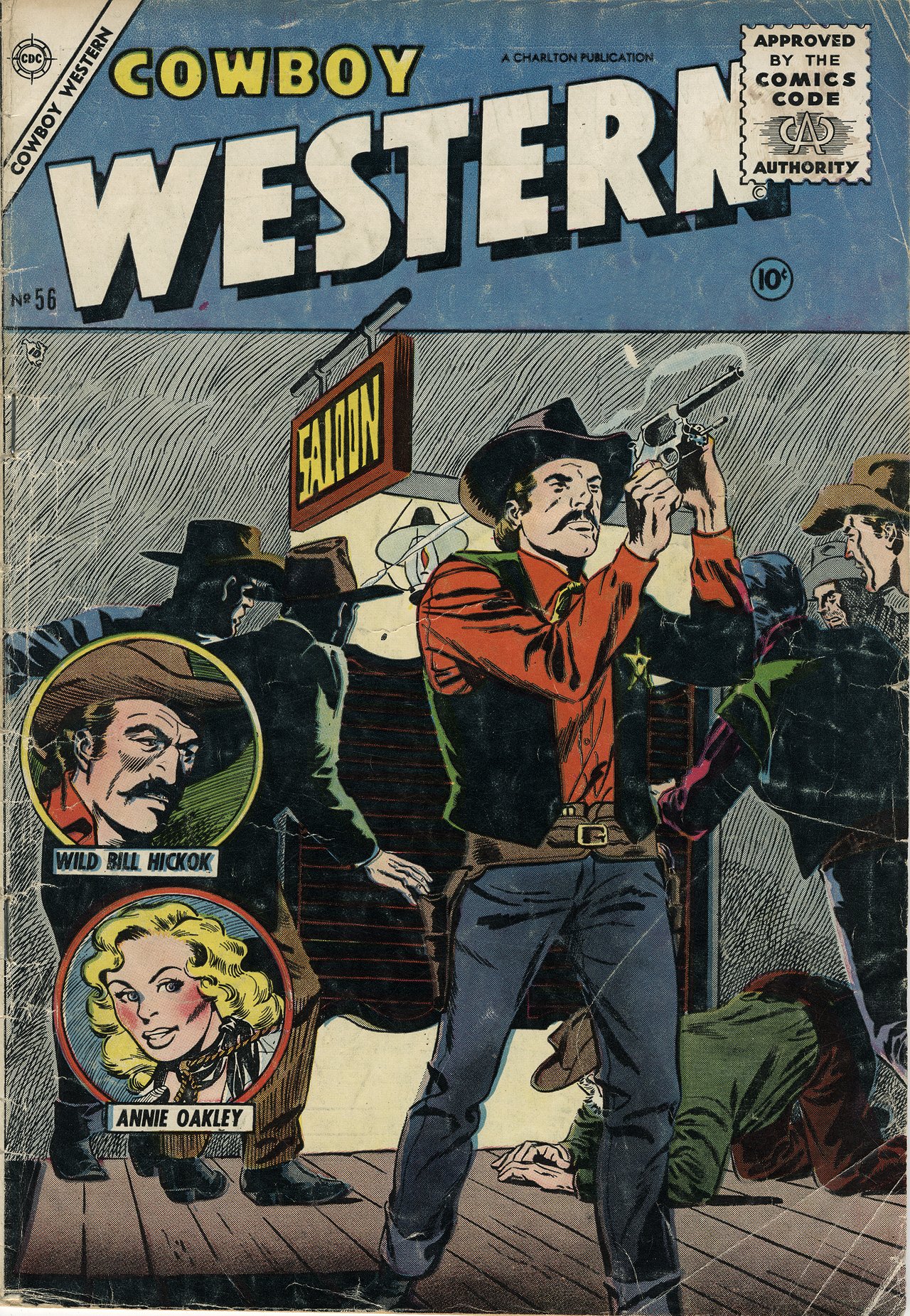 Read online Cowboy Western comic -  Issue #56 - 1