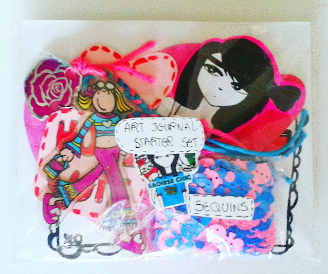 Diary of Seresha Custom Order for Art Journal Set