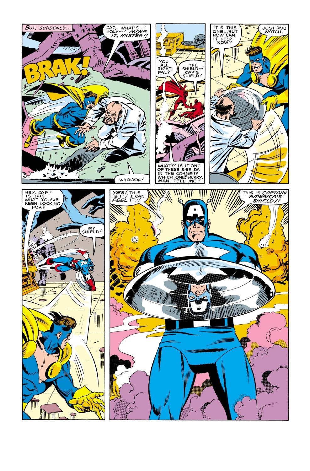 Read online Captain America (1968) comic -  Issue #304 - 22