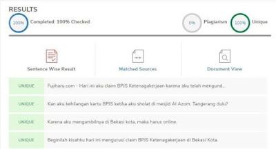 Cara Cek Tulisan Plagiat