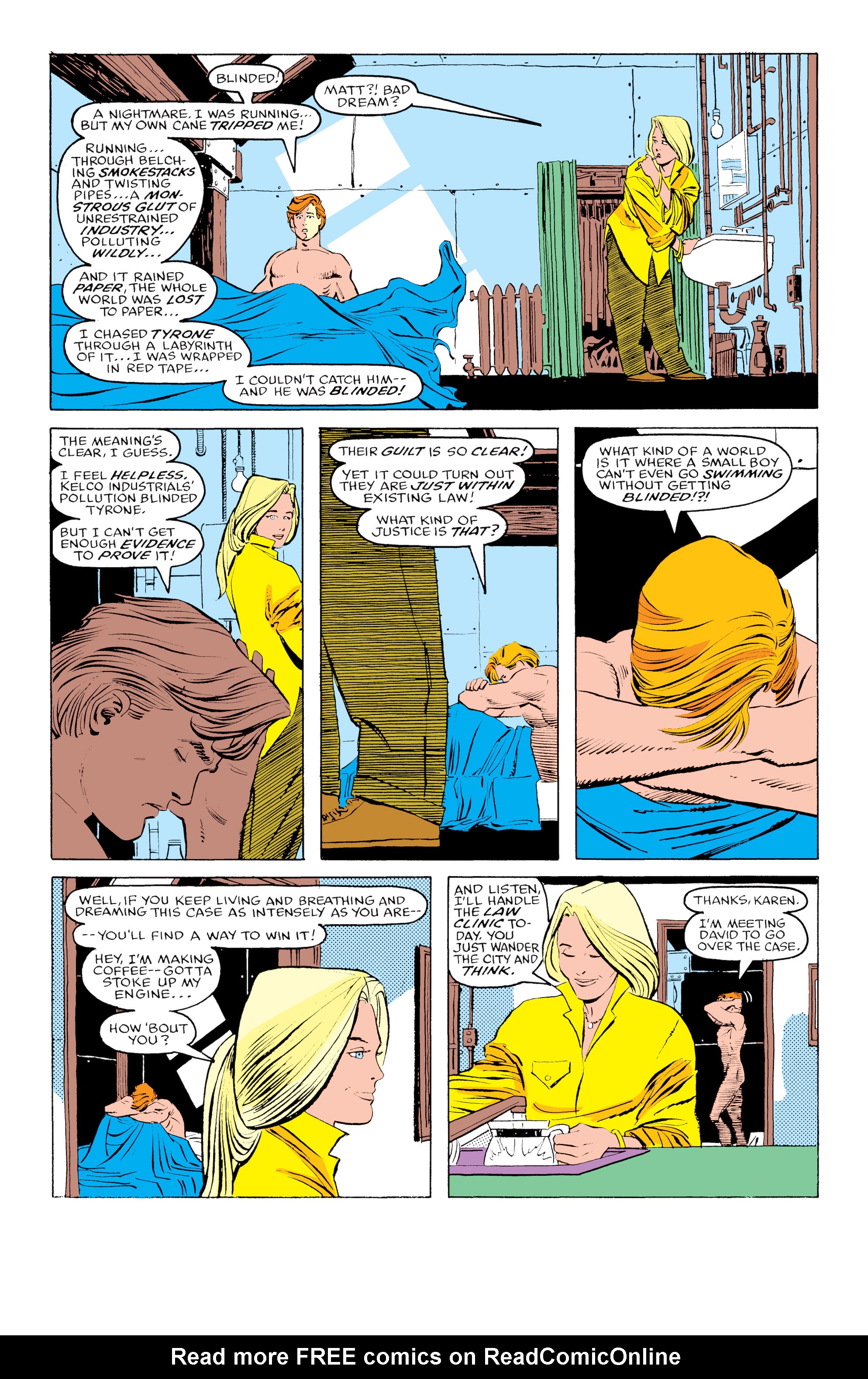Read online Daredevil Epic Collection: A Touch Of Typhoid comic -  Issue # TPB (Part 1) - 54