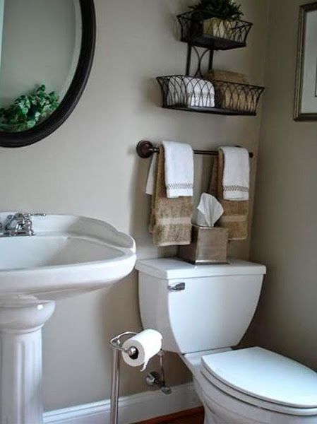 Cómo decorar baños pequeños - Decoshabby
