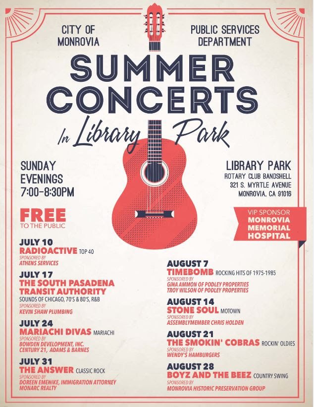 Monrovia Now News and Comment about Monrovia, California Summer