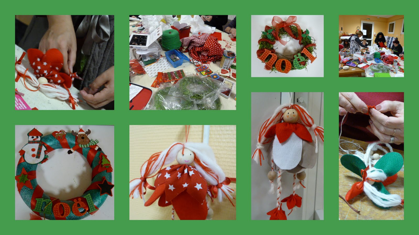 Les Ateliers de Loumy: Atelier déco de Noel... Les Ateliers de Loumy: Atelier déco de Noel...