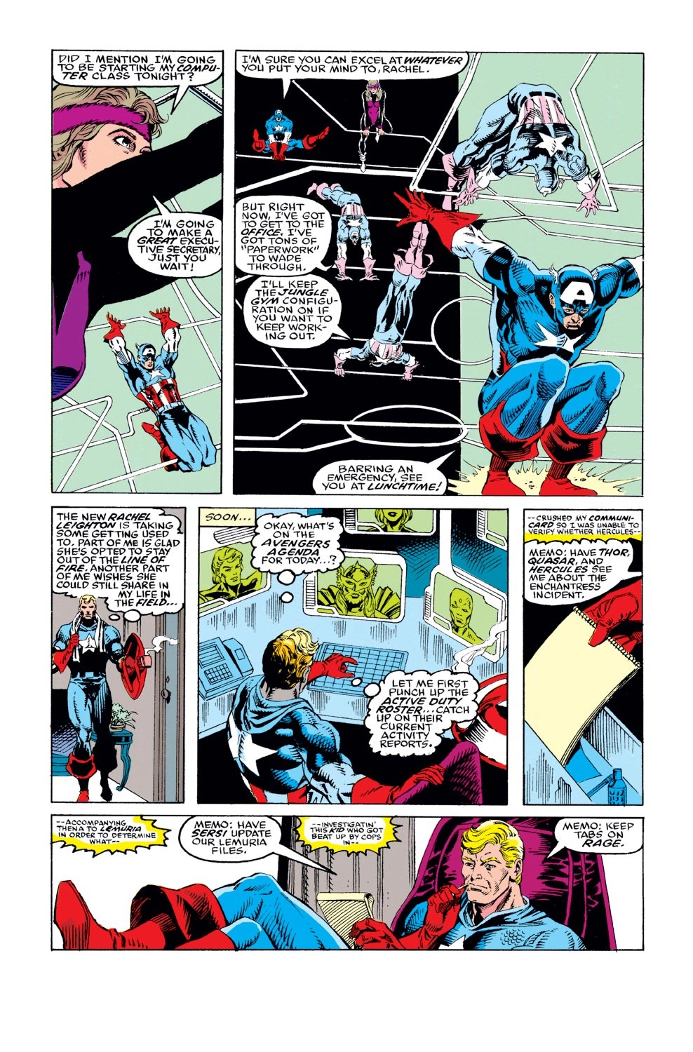 Captain America (1968) Issue #395 #328 - English 3