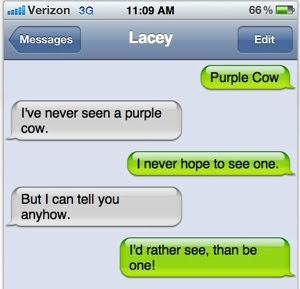 Create iphone conversation screenshot for facebook and twitter.:digi