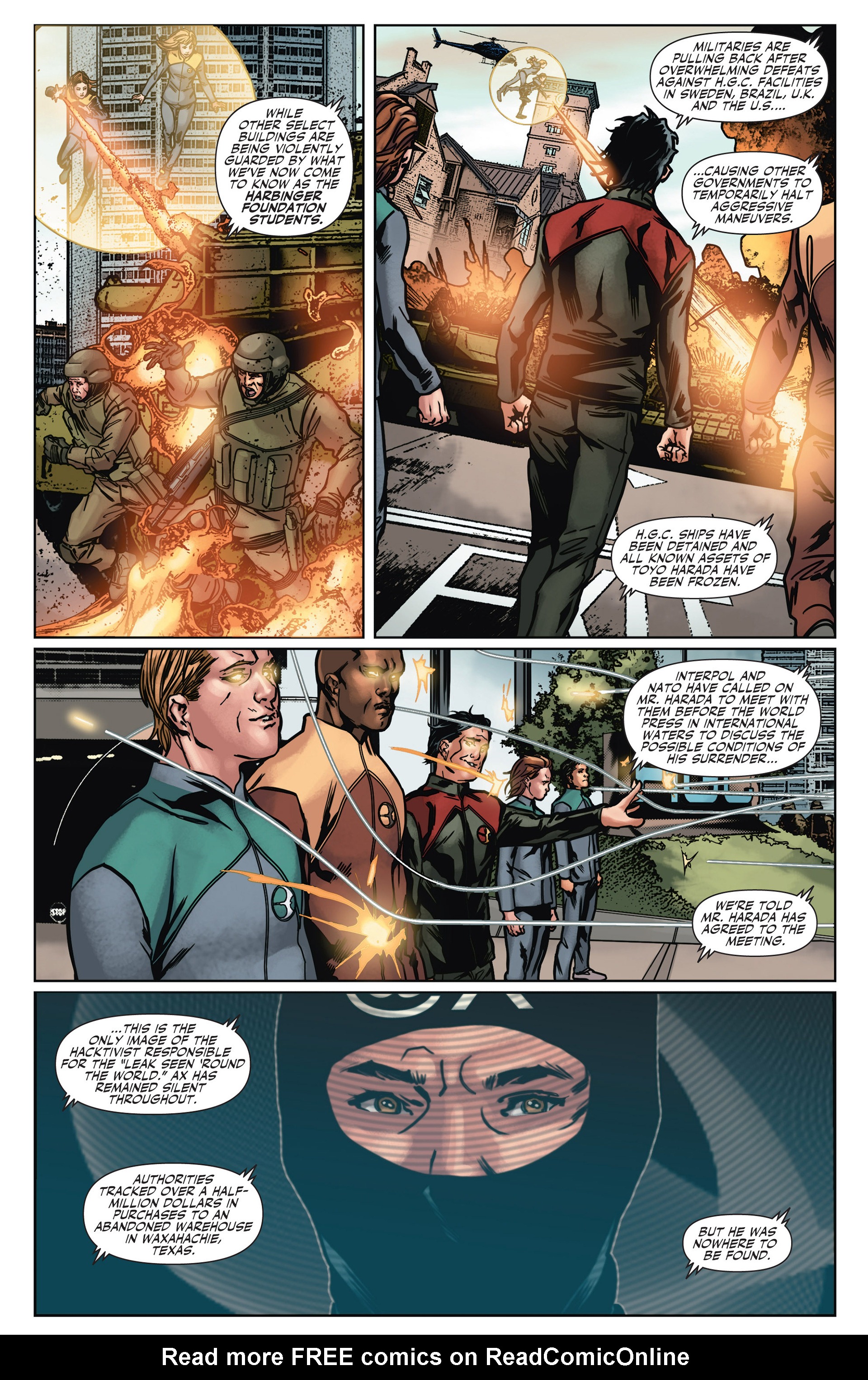 Read online Harbinger (2012) comic -  Issue #25 - 20